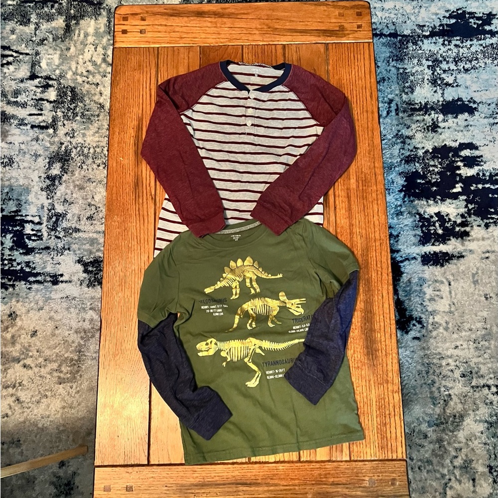 Carter’s Long Sleeve shirts. Size 12. - Picture 1 of 3